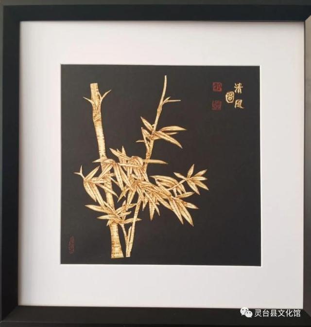 快來圍觀丨靈臺(tái)縣文化館干部劉強(qiáng)麥稈畫又出新作品啦！