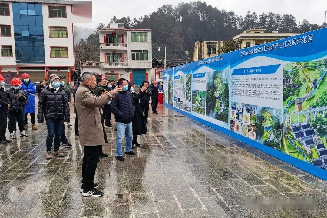 粵黔攜手 生態共贏 生生農業集團臺江縣稻魚產業化示范園正式動工